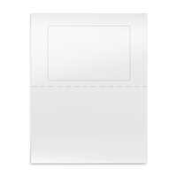 6" x 4" Integrated Labels (Top Center)