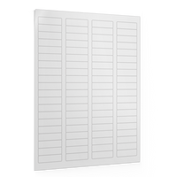 1.75" x 0.5" Sheet Labels