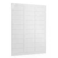 2.625" x 1" Sheet Labels