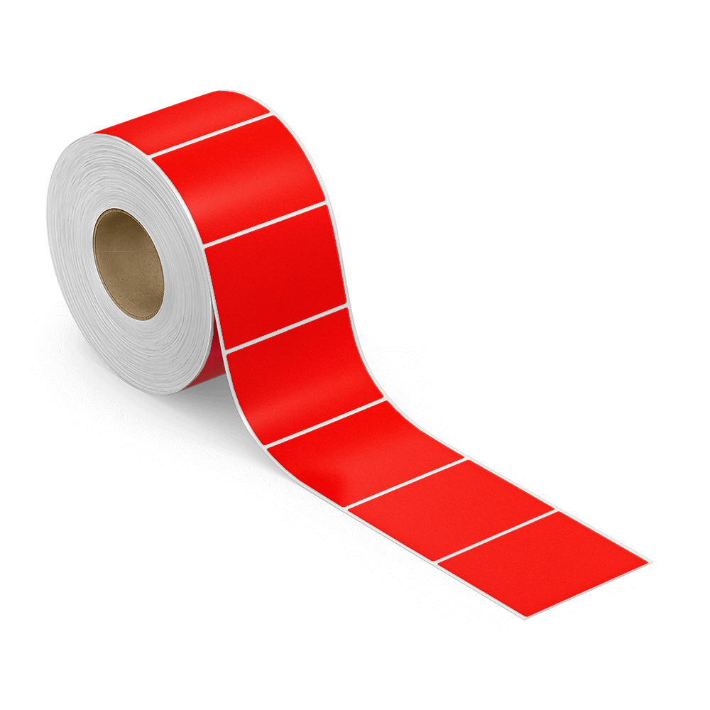 4" x 3" Direct Thermal Labels - 3" Core
