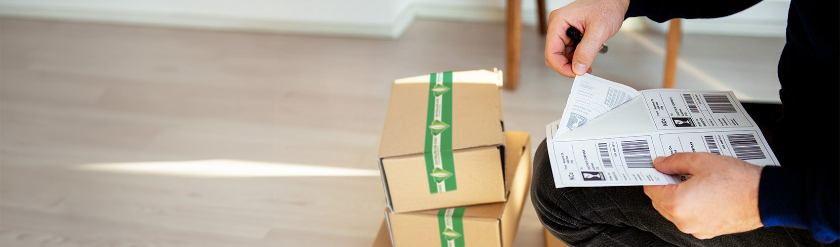 Blank Labels for Shipping