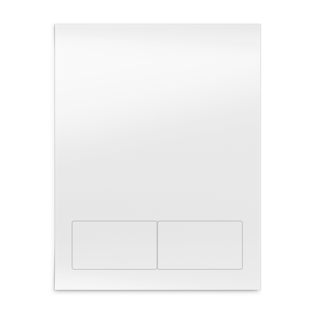 3.5" x 2" Integrated Labels (Bottom)