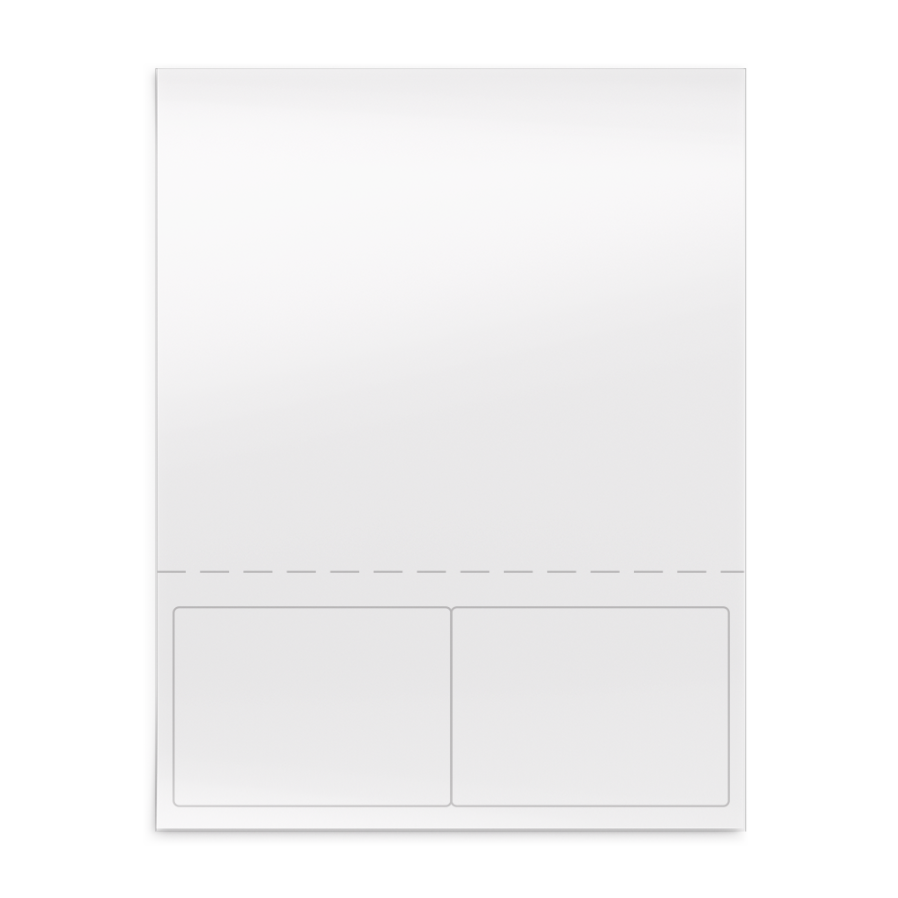 4" x 2.875" Integrated Labels