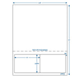 4" x 2.875" Integrated Labels