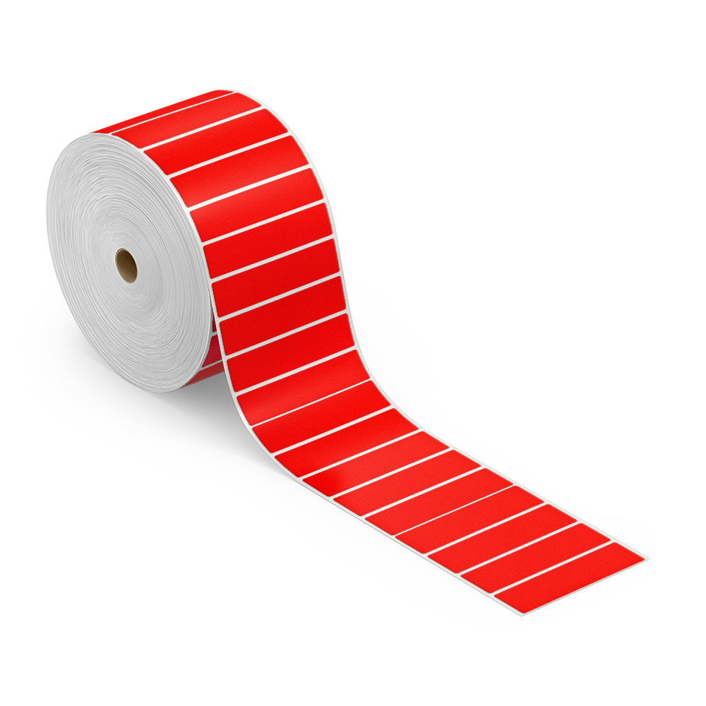 4" x 1" Direct Thermal Labels - 1" Core